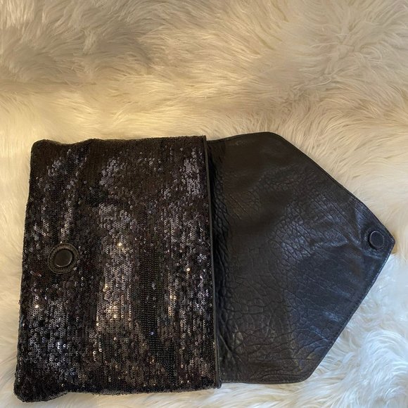 Alexis Hudson Sequin Clutch Handbag - Picture 4 of 9